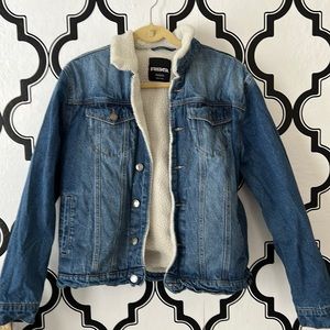 Warm denim jacket